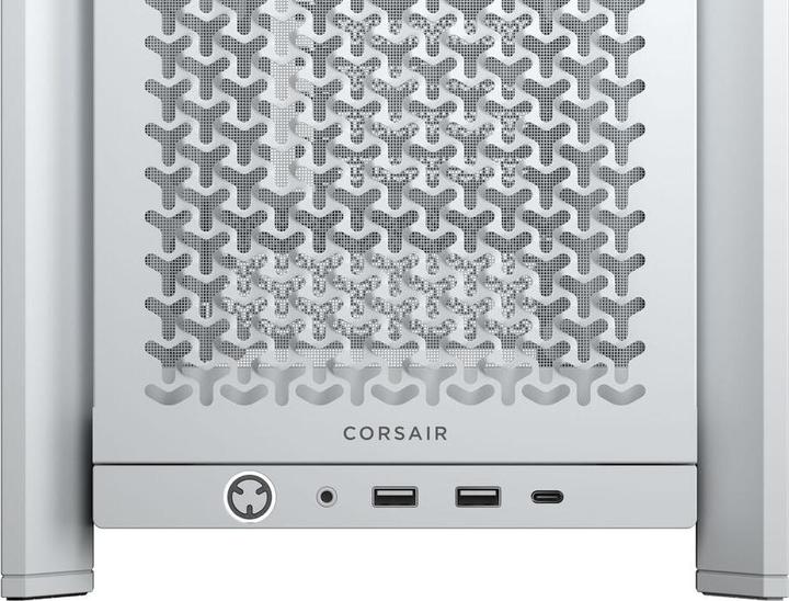 Produktbild Corsair 4000D FRAME RS ARGB WHT MID CASE (Mini-ITX, ATX, E-ATX, mATX)