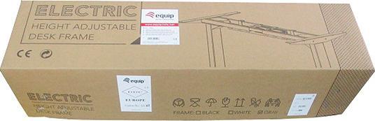 Actual product image equip ERGO Electric sit-stand table frame Double motor