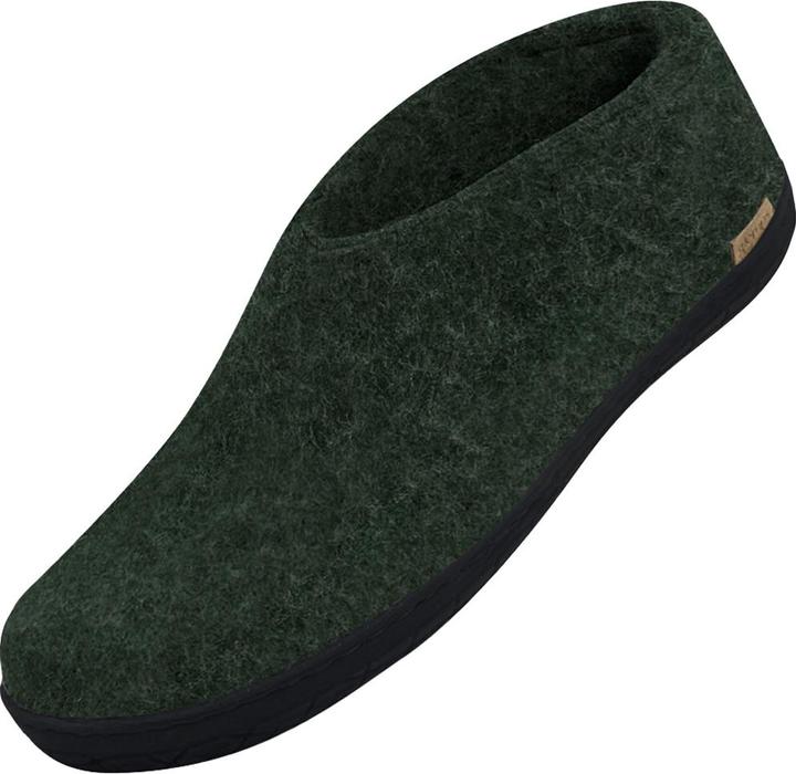 Image du produit Glerups Semelle en caoutchouc naturel Noir Pantoufle (40)