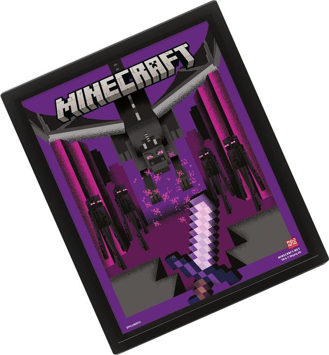 Image du produit Minecraft - Poster lenticulaire 3D