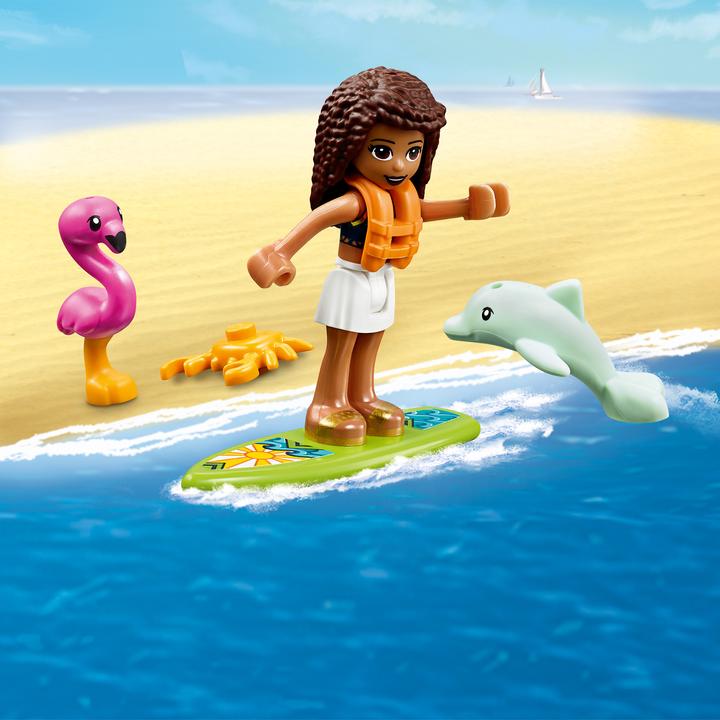 Actual product image LEGO Beach house with pedal boat (41428, LEGO Friends)