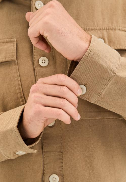 Produktbild Camel Active Overshirt aus Leinen-Baumwoll-Mix (3XL)