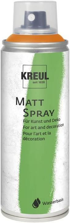 Actual product image Magni 76313 - Colour spray orange, 200 ml, classic matt water-based spray paint highly pigmented u (Matt, 200 ml)