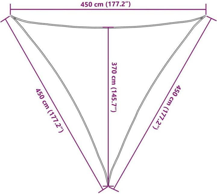 Actual product image VidaXL Wendy (450 x 450 x 450 cm)