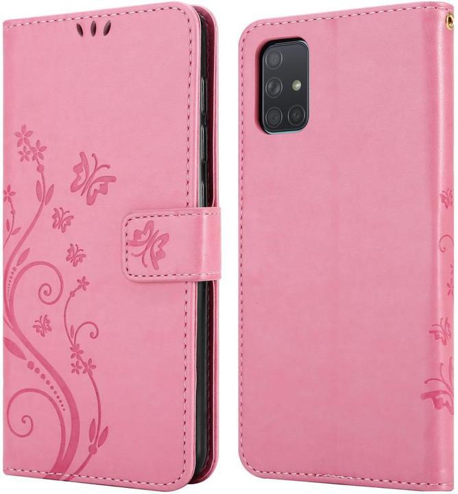 Produktbild Cadorabo Flower Book Cover (Samsung Galaxy A71)