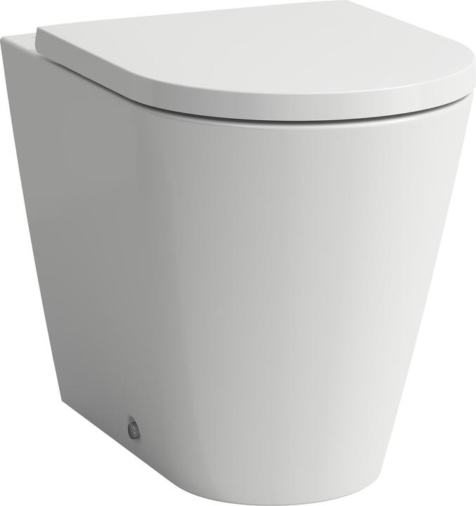 Produktbild Laufen Stand-WC KARTELL Tiefspüler, spülrandlos weiss