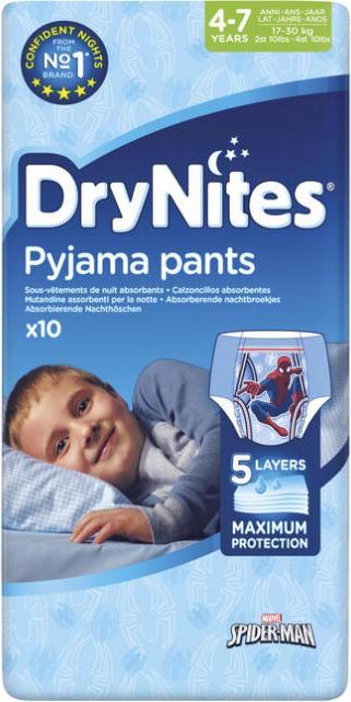 Image du produit Huggies nuits sèches (Taille M, Pack, 10 pièce(s))