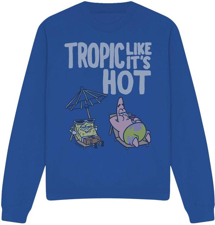Spongebob Squarepants Tropic Like It's Hot Sweatshirt