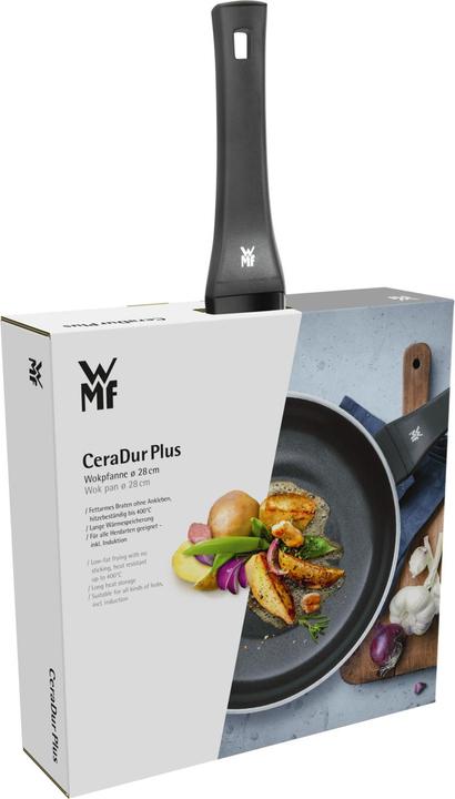 Produktbild WMF CeraDur Plus (28 cm, Wok Pfanne, Aluminiumguss)