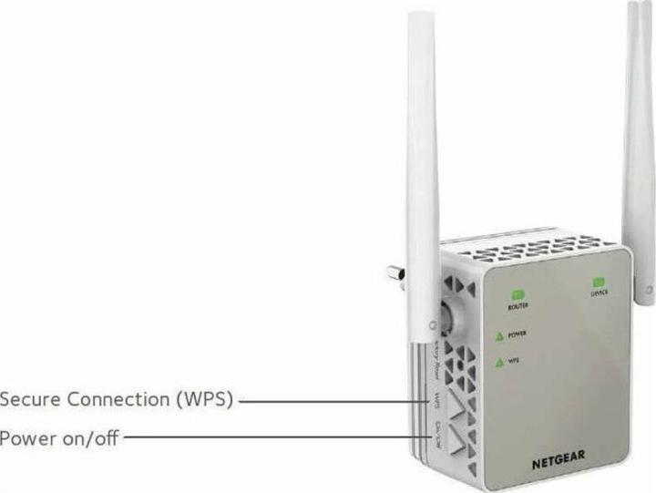 Actual product image Netgear Ex6120-100pes (866 Mbit/s, 300 Mbit/s)