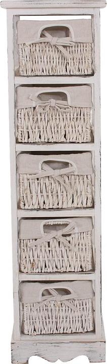 Produktbild JOHN316 Regal Kommode (25 x 28 x 90 cm)