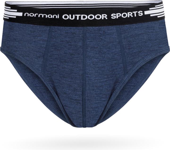 Actual product image Normani 2 Pack Mens Merino Slipper Underpants Retro Shorts - 8515 (XXL, pack of 2)
