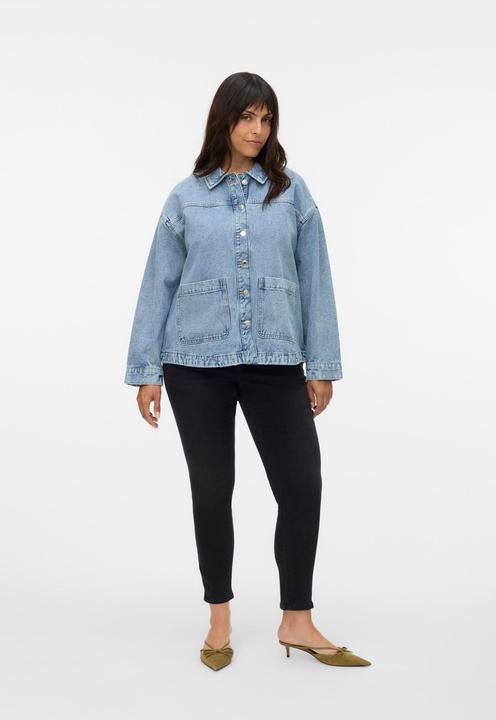 Actual product image Vero Moda VMCJAMIE Jeansjacke Hemdjacke (48)