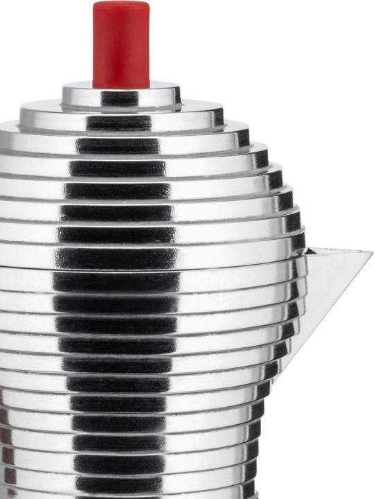 Actual product image Alessi Pulcina espresso machine suitable for induction (6 T.)