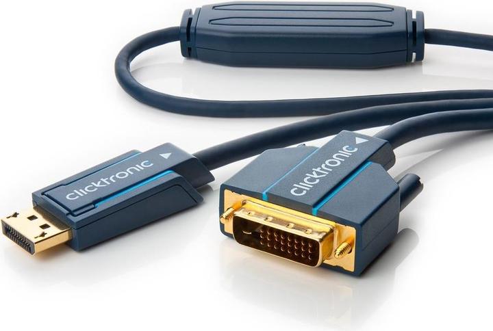 clicktronic DisplayPort — DVI (3 m, DVI, DisplayPort)