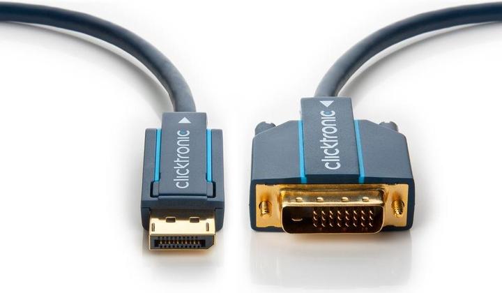 Produktbild clicktronic DisplayPort — DVI (5 m, DisplayPort, DVI)