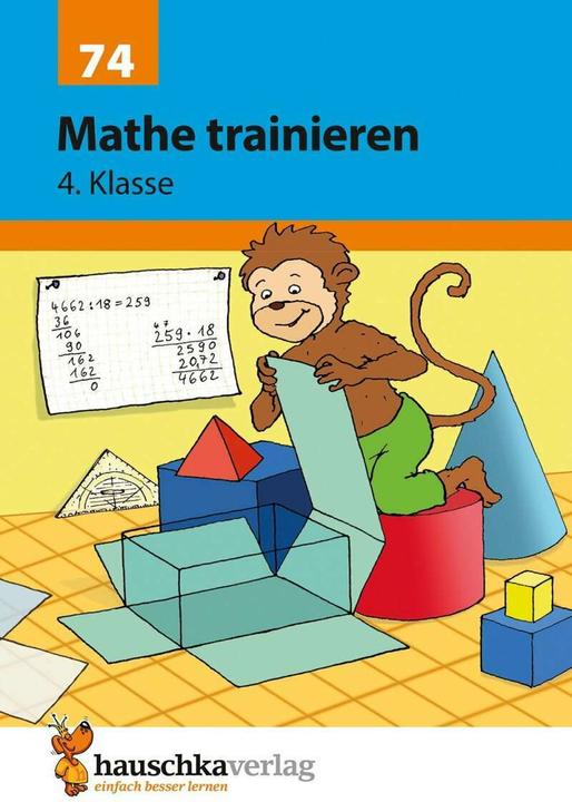 Produktbild Mathe trainieren 4. Klasse (Deutsch, Adolf Hauschka, 2021)
