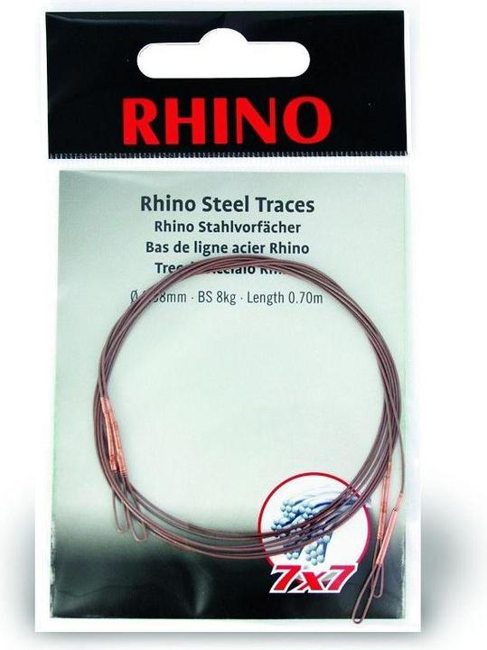 Actual product image Steel leader 7x7 0,7m (5 kg, 0.38 mm)