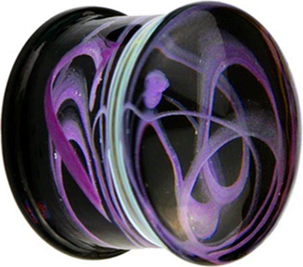 Immagine prodotto Star Piercing Spina svasata Smoke viola in vetro (senza ottone, Vetro)