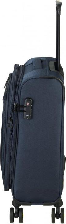 Produktbild D&N Travel Line 9704 4 Rollen Trolley L 78 cm mit Dehnfalte (107 l, L (90 - 115l))