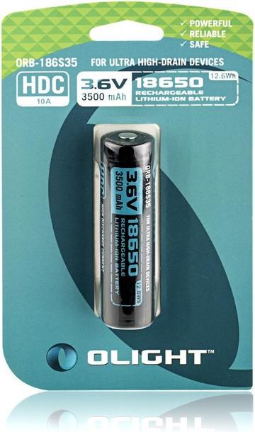 Actual product image Olight Hdc 18650