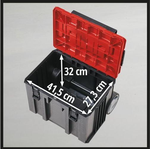 Produktbild Einhell E-Case L with wheels Systemkoffer (1 Teile)