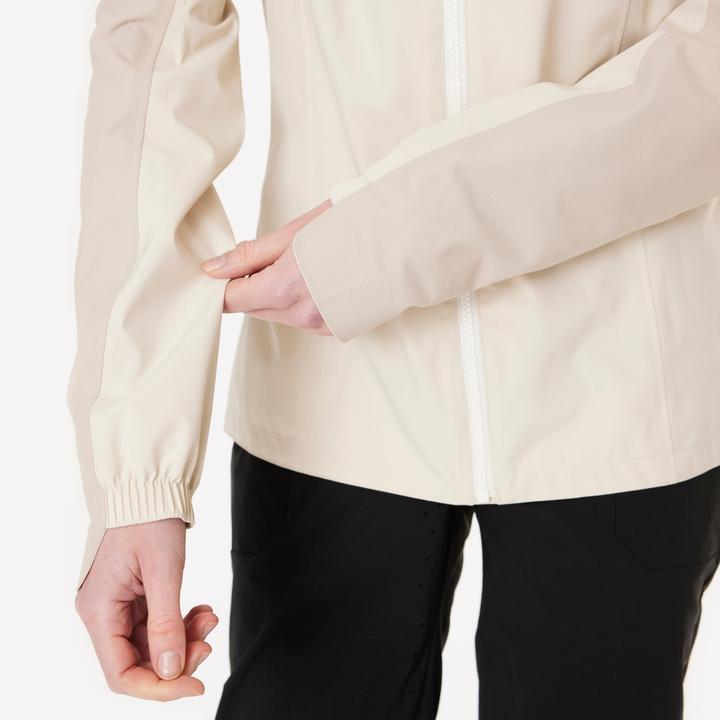 Actual product image Rockrider Bicycle rain jacket MTB Expl 700 ladies beige (L)