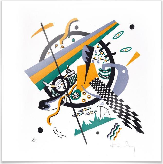Actual product image Trenddeko Kandinsky - Small Worlds 4 (50 x 50 cm)