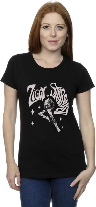 Immagine prodotto David Bowie Ziggy Pose Maglietta Donna (XL)