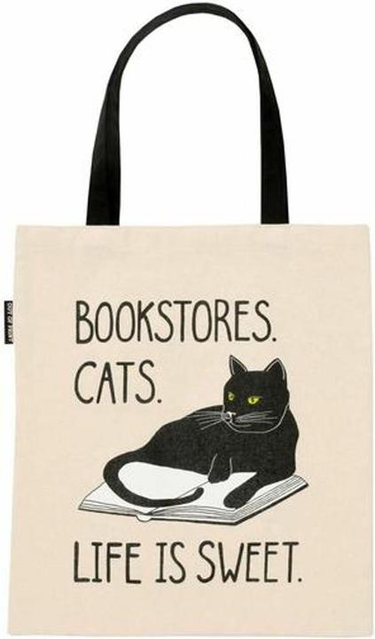 Bookstore Cats Tote Bag