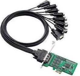 Produktbild Moxa OPT8-RJ45 - M62 auf 8 x RJ45 (8-polig) Anschlussdose, 30 cm
