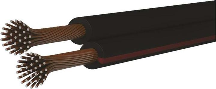Produktbild Emos Twisted-Pair-Kabel ECO 2x0,75mm, schwarz-rot, 100m (100 m, 0.75 mm²)