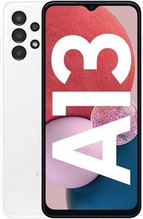 Actual product image Samsung Galaxy A13 EU (64 GB, White, 6.60", Dual SIM, 50 Mpx, 4G)