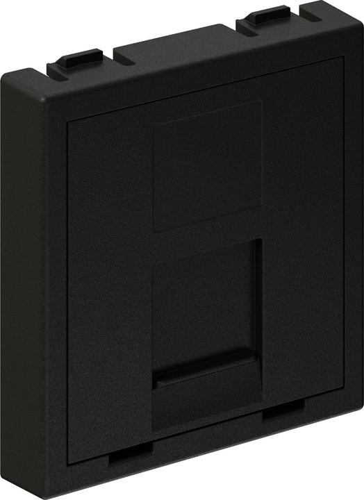 Produktbild IB Connect Multimedia-Zubehör 45x45 anthrazit Abdeckung für 1x RJ45 (0.05 m)
