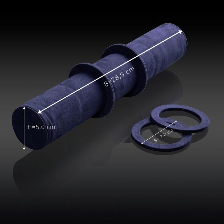 Actual product image Heisse & Söhne Watch roll Rondo 5 - Black / Blue