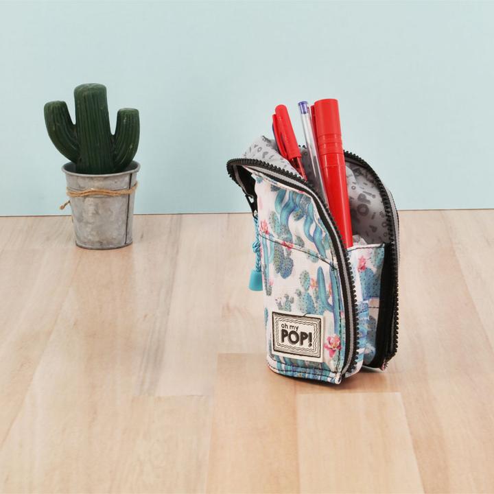 Immagine prodotto Oh My Pop! Astuccio verticale per matite Cactus