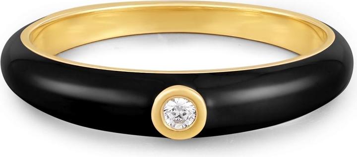 Produktbild Glanzstücke München Damen Sterling Silber Zirkonia Gelbgold - 33840 (48, 925 Silber)