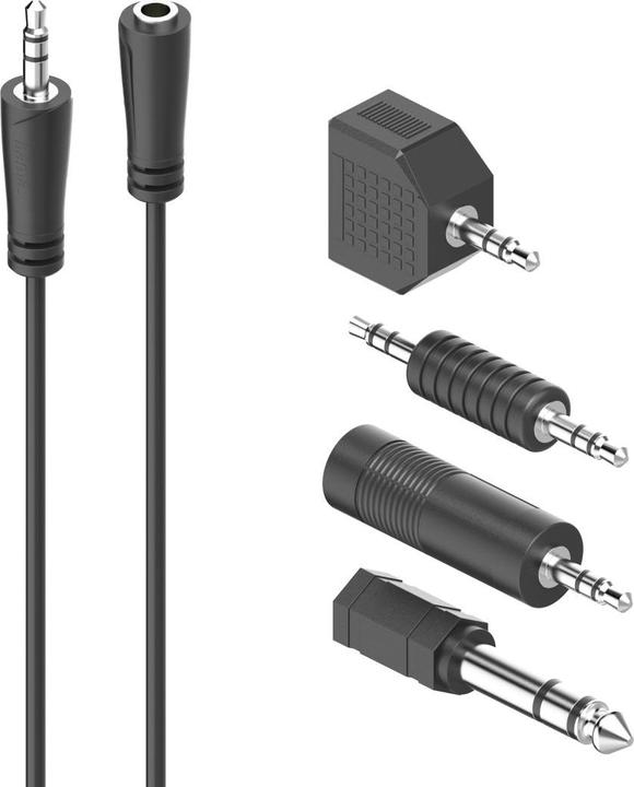 Immagine prodotto Hama Set di connessione jack, 2,5 m (2.50 m, Connettore da 3,5 mm (AUX))
