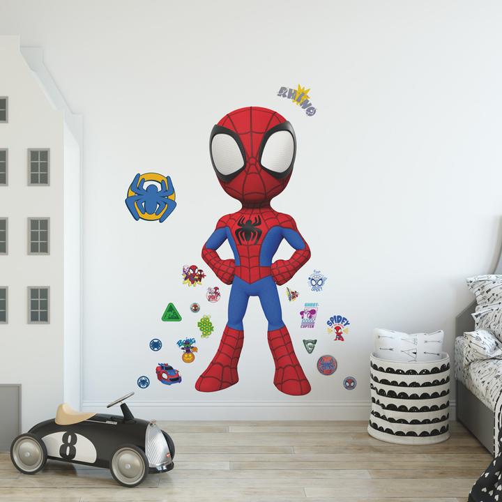 Produktbild Roommates Spidey And His Amazing Friends Peel And Stick Giant Wall Decals