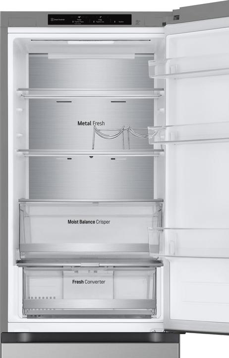 Immagine prodotto LG GBV5140CPY Frigorifero combinato, Classe C, 344L, Fresh Converter, Total no frost, Argento (344 l)