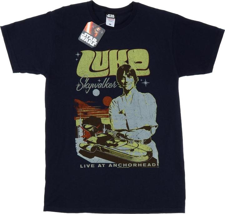 Produktbild Star Wars Luke Skywalker Rock Poster TShirt (M)