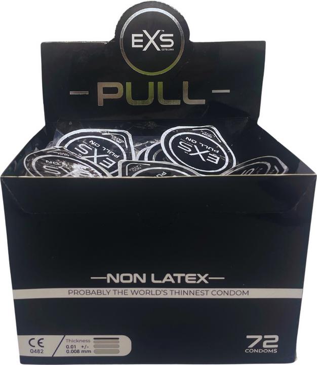 Actual product image EXS "Pull" 72 latex-free, absolutely odourless condoms (72 pcs.)