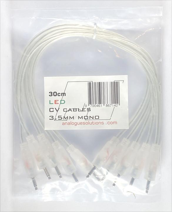 Actual product image Analogue Solutions LED CV cable x5 30cm (0.30 m)