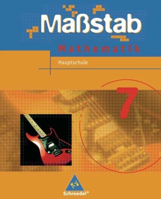 Actual product image Massstab 7. Mathematik. Schülerband. Hauptschule. Niedersachsen, Schleswig-Holstein (German, Alexander Wynands, Max Schroeder, Bernd Wurl, 2006)