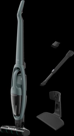 AEG steelstofzuiger 21.6v ocean green