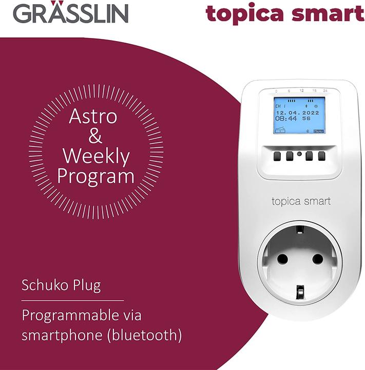Produktbild Grässlin Zeitschaltuhr mit App Steuerung