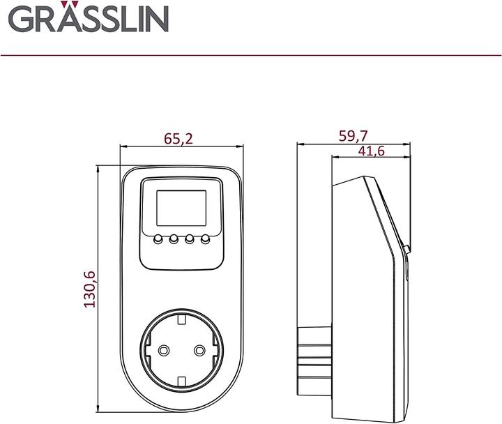 Produktbild Grässlin Zeitschaltuhr mit App Steuerung