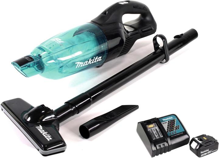 Actual product image Makita DCL281 FRF1B Battery Vacuum Cleaner 18V + 1x Battery 3.0Ah + Charger