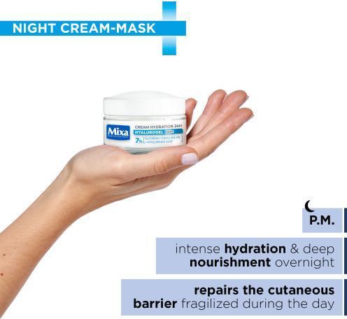Produktbild Mixa Hyalurogel Night