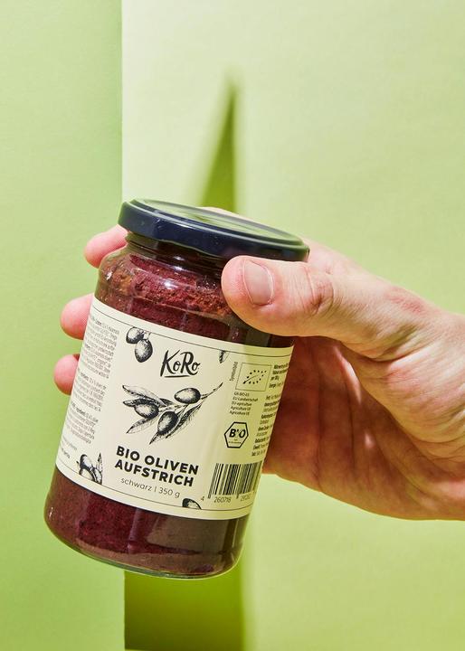 Image du produit KoRo Pâte à tartiner bio aux olives noires (350 g)